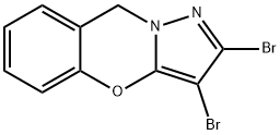 2,3-dibromo-9H-pyrazolo[5,1-b][1,3]benzoxazine 结构式
