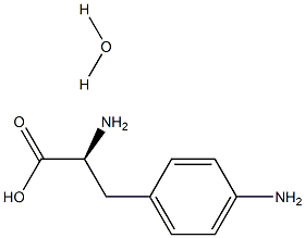 DL-4-amino- Phenylalanine, hydrate Structure