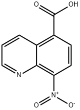 8-nitroquinoline-5-carboxylic acid Structure