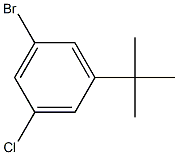 1-bromo-3-tert-butyl-5-chlorobenzene Structure