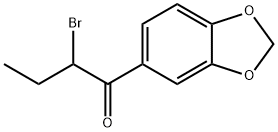 1-(5-苯并[D][1,3]二氧杂环戊烯基)-2-溴丁酮, 1266804-81-2, 结构式