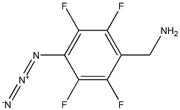 Benzenemethanamine, 4-azido-2,3,5,6-tetrafluoro- Structure