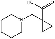 1-(PIPERIDIN-1-YLMETHYL)CYCLOPROPANECARBOXYLIC ACID|1-(哌啶-1-基甲基)环丙烷-1-羧酸