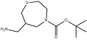 1268334-90-2 叔-丁基 6-(氨基甲基)-1,4-噁吖庚环-4-甲酸基酯