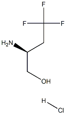 (2S)-2-amino-4,4,4-trifluorobutan-1-ol HCl,1268883-25-5,结构式