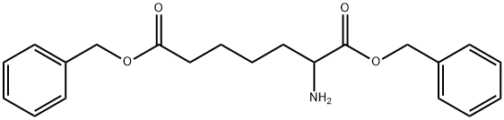 RS-2-Aminopimelic acid bis(phenylmethyl) ester Structure