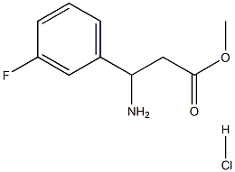 METHYL 3-AMINO-3-(3-FLUOROPHENYL)PROPANOATE HCL|1269634-08-3