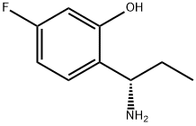2-((1S)-1-AMINOPROPYL)-5-FLUOROPHENOL,1269779-93-2,结构式