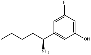 3-((1S)-1-AMINOPENTYL)-5-FLUOROPHENOL,1269829-83-5,结构式