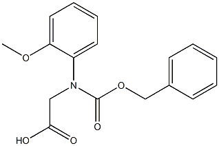 CBZ-R-2-甲氧基苯甘氨酸, 1270285-53-4, 结构式