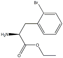 2-bromo-L-Phenylalanine, ethyl ester Structure