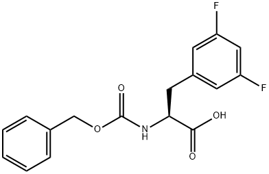 Cbz-3,5-Difluoro-L-Phenylalanine,1270301-77-3,结构式
