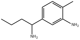 5-(1-AMINOBUTYL)-2-METHYLANILINE Struktur