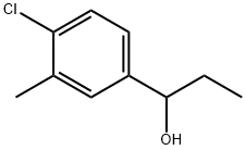 1-(4-Chloro-3-methylphenyl)-1-propanol Struktur