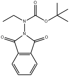 tert-butyl (1,3-dioxoisoindolin-2-yl)(ethyl)carbamate,1271025-14-9,结构式