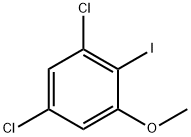 1,5-DICHLORO-2-IODO-3-METHOXYBENZENE Structure