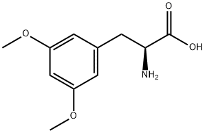 3,5-Dimethoxy-L-phenylalanine, 1272724-15-8, 结构式
