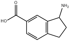 3-AMINO-2,3-DIHYDRO-1H-INDENE-5-CARBOXYLIC ACID,1273598-46-1,结构式