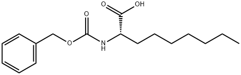 N-Cbz-S-2-amino-Nonanoic acid 化学構造式