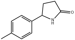 5-(p-Tolyl)pyrrolidin-2-one 化学構造式