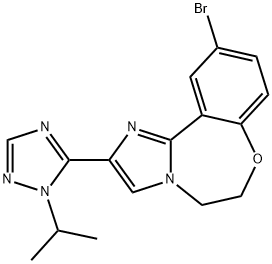 1282512-39-3 13-bromo-4-[1-(propan-2-yl)-1H-1,2,4-triazol-5-yl]-9-oxa-3,6-diazatricyclo[8.4.0.02,6]tetradeca1(14),2,4,10,12-pentaene
