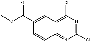 methyl 2,4-dichloroquinazoline-6-carboxylate 结构式
