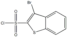 Benzo[b]thiophene-2-sulfonyl chloride, 3-bromo-,128852-11-9,结构式