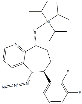 [(5S,6S,9R)-5-azido-6-(2,3-difluorophenyl)-6,7,8,9-tetrahydro-5H-cyclohepta[b]pyridin-9-yl]oxy-tri(propan-2-yl)silane