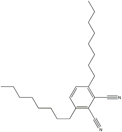 128912-48-1 1,2-Benzenedicarbonitrile, 3,6-dioctyl-