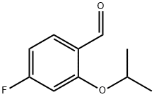 4-Fluoro-2-isopropoxybenzaldehyde Struktur