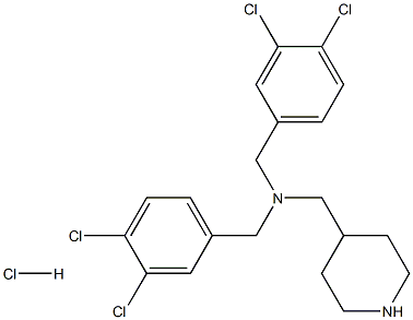 1289387-55-8 N,N-BIS(3,4-DICHLOROBENZYL)-1-(PIPERIDIN-4-YL)METHANAMINE HYDROCHLORIDE