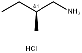 (S)-2-甲基丁-1-胺盐酸盐, 129539-82-8, 结构式