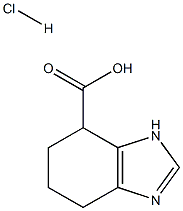 4,5,6,7-四氢-1H-苯并[D]咪唑-7-羧酸盐酸盐,1297344-84-3,结构式