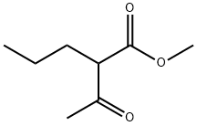 Pentanoic acid, 2-acetyl-, methyl ester Structure