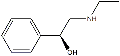 (S)-2-(ETHYLAMINO)-1-PHENYLETHANOL Struktur