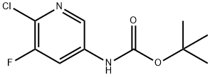 tert-butyl (2,6-dichloro-5-fluoropyridin-3-yl)carbamate