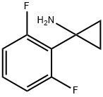 1-(2,6-二氟苯基)环丙胺,1314672-24-6,结构式