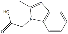 2-(1H-吲哚-1-基)丙酸,131488-64-7,结构式