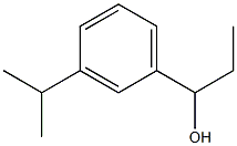 1-(3-propan-2-ylphenyl)propan-1-ol 结构式