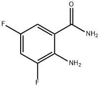 2-Amino-3,5-difluorobenzamide Struktur