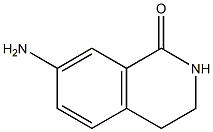 1(2H)-Isoquinolinone, 7-amino-3,4-dihydro- Structure