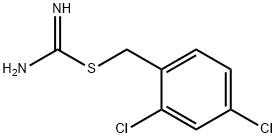 (2,4-dichlorophenyl)methyl carbamimidothioate Struktur