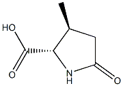 L-Proline, 3-methyl-5-oxo-, (3S)- Struktur