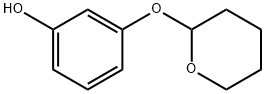 Phenol, 3-[(tetrahydro-2H-pyran-2-yl)oxy]- Structure