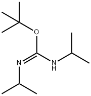 tert-butyl (E)-N,N'-diisopropylcarbamimidate 结构式
