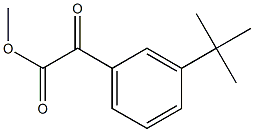 Methyl 3-tert-butylbenzoylformate Structure