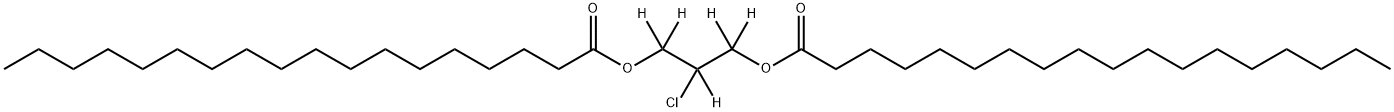 顺式-2-氯-1,3-丙二醇硬脂酸二酯-D5, 1329796-49-7, 结构式