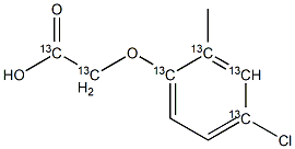 (4-Chloro-2-methylphenoxy)acetic Acid-13C6|(4-Chloro-2-methylphenoxy)acetic Acid-13C6