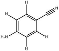 4-aminobenzonitrile-2,3,5,6-d4,1331866-32-0,结构式