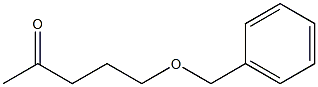 2-Pentanone,5-(phenylmethoxy)- 结构式